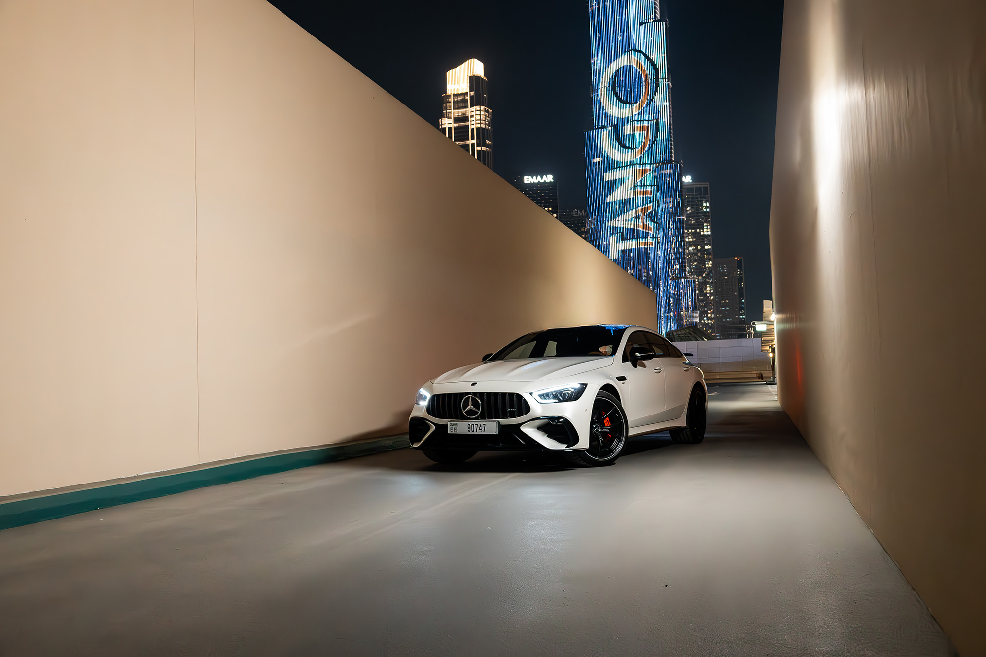 Mercedes GT43 AMG White