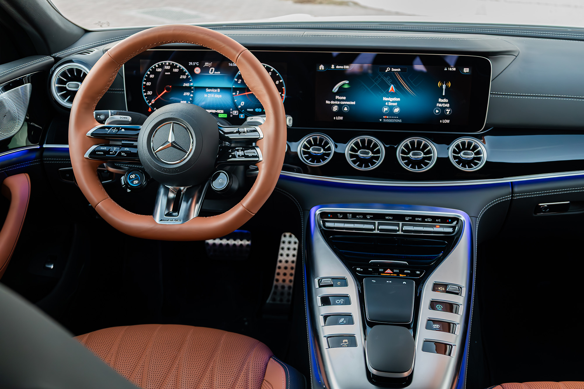 Mercedes GT43 AMG White