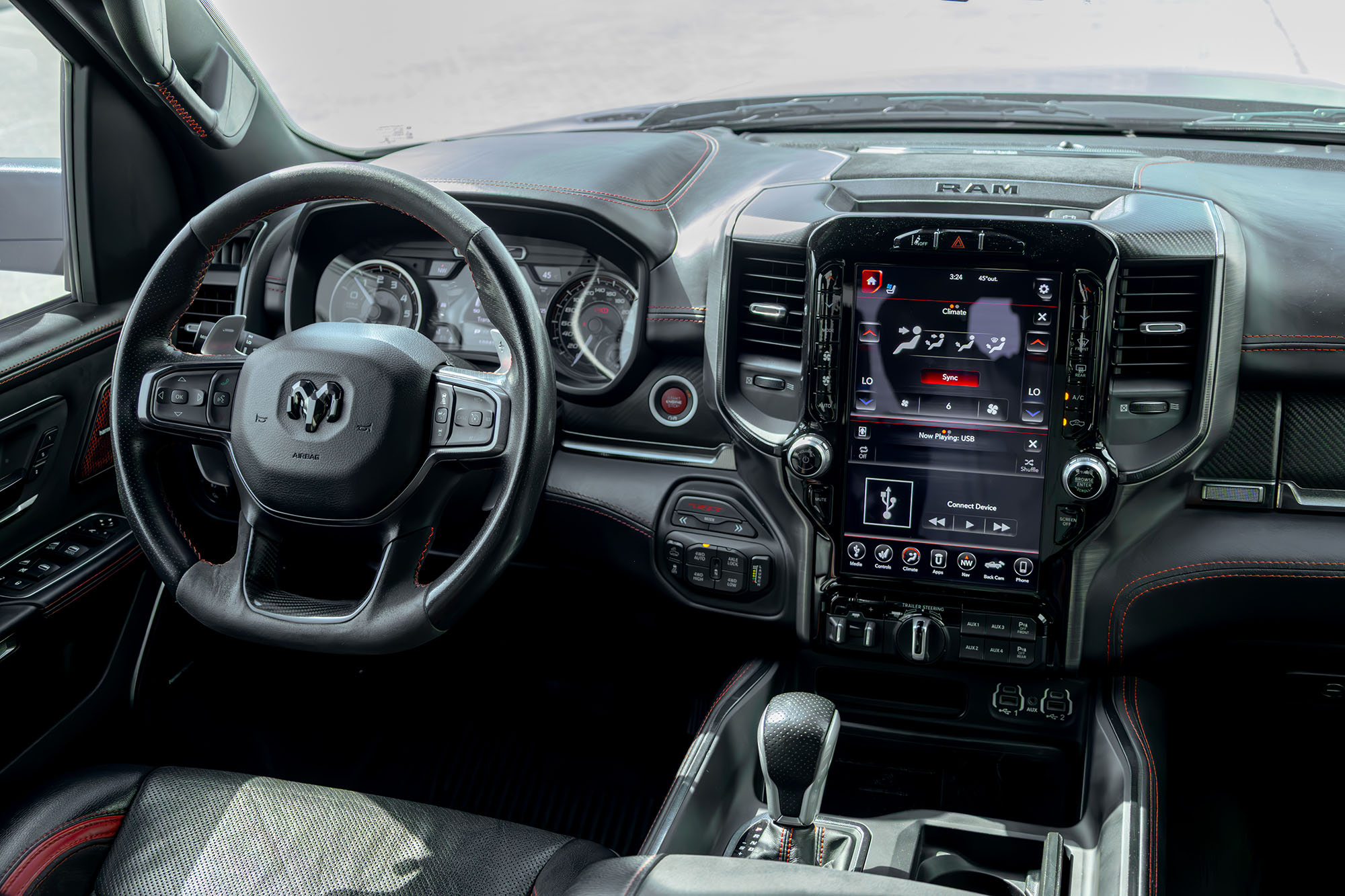 Dodge Ram TRX черный матовый