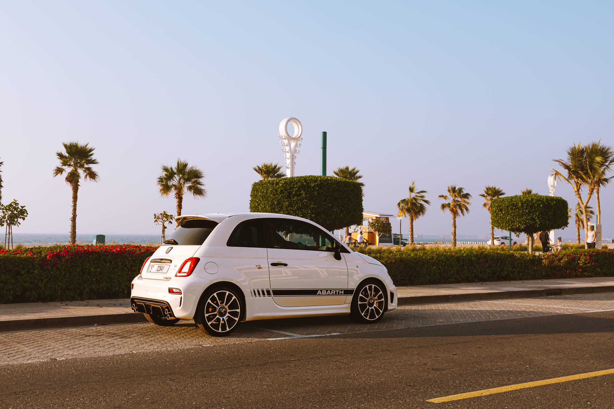Abarth 695 Turismo White