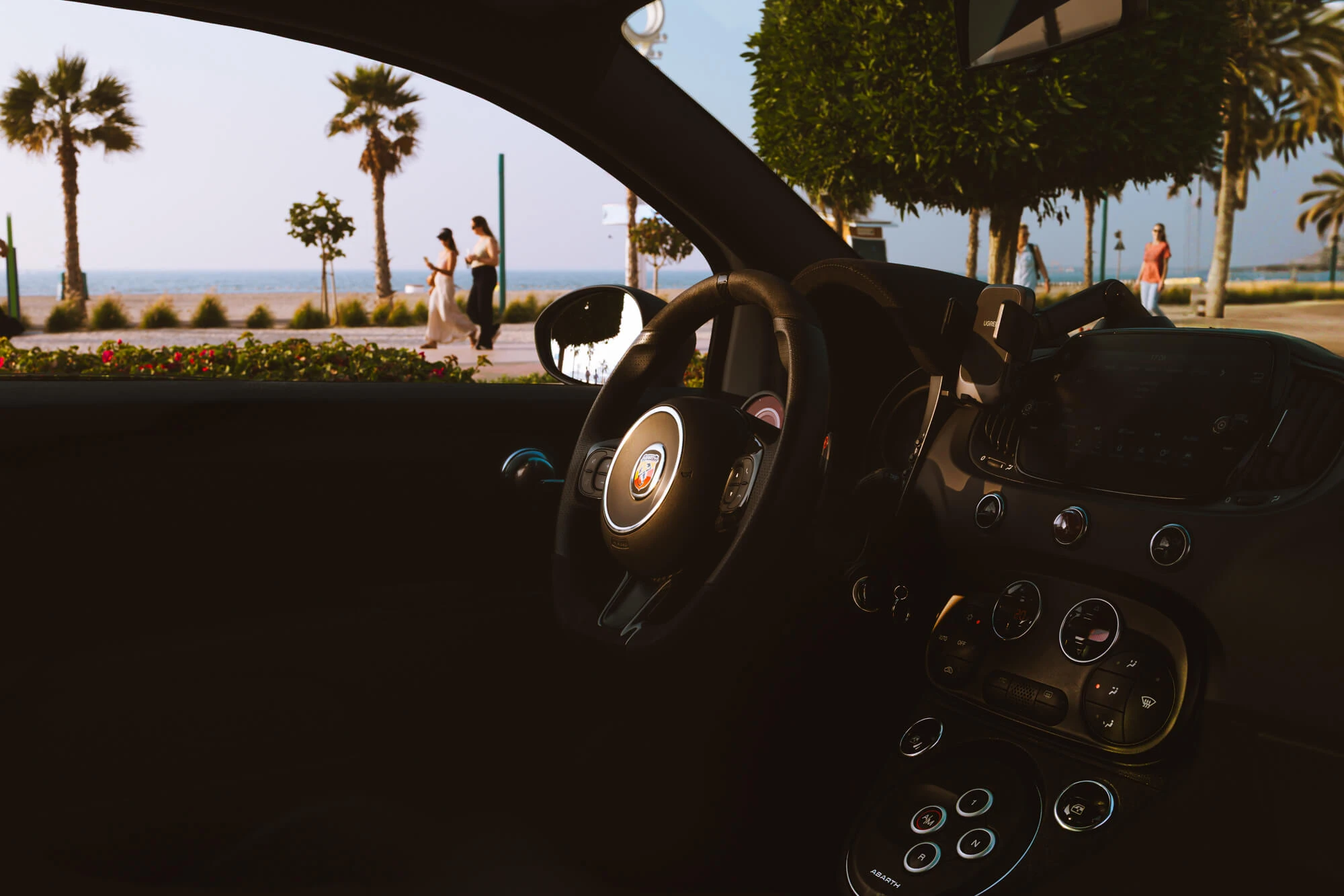 Abarth 695 Turismo Weiß