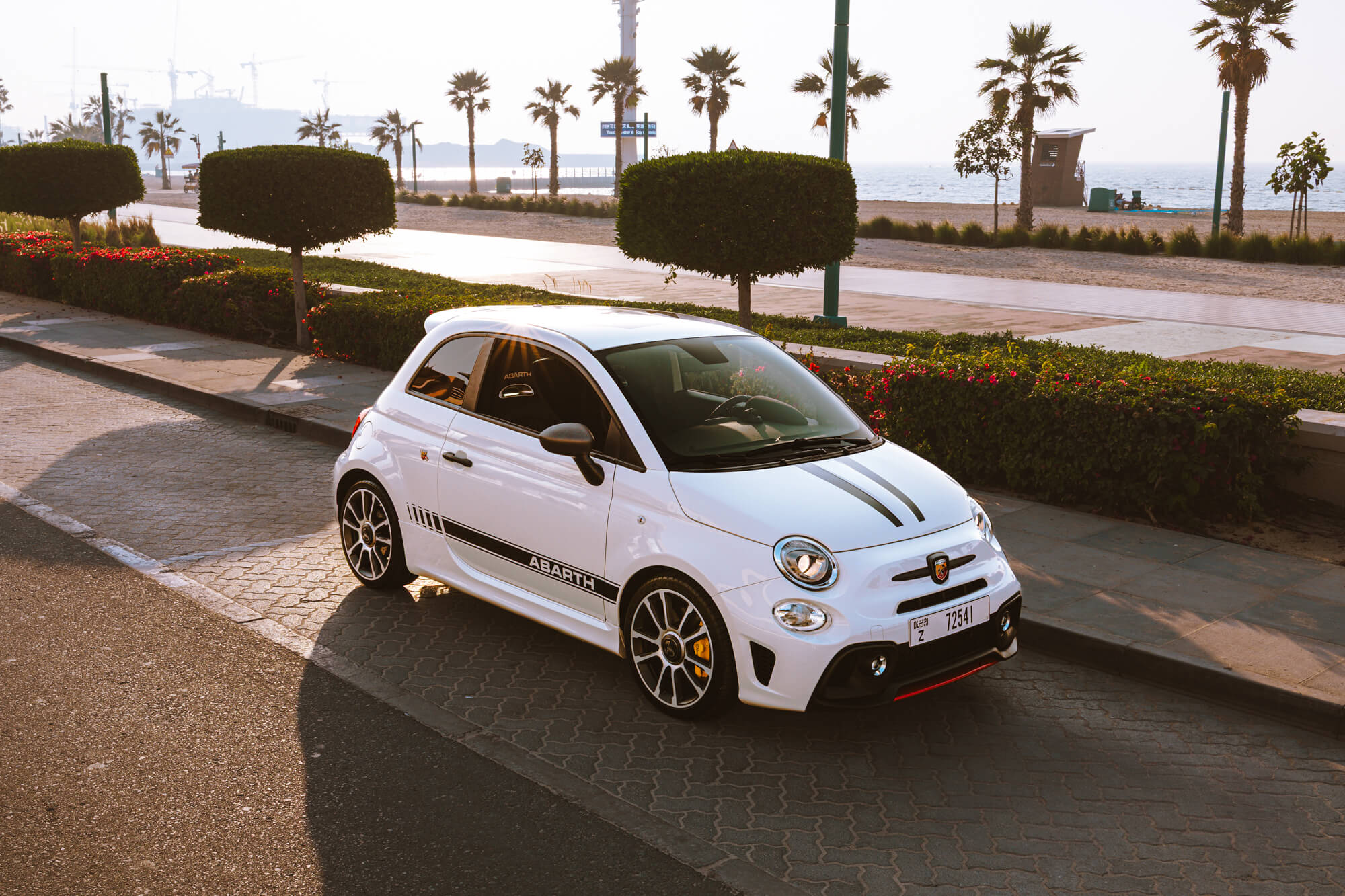 Abarth 695 Turismo White
