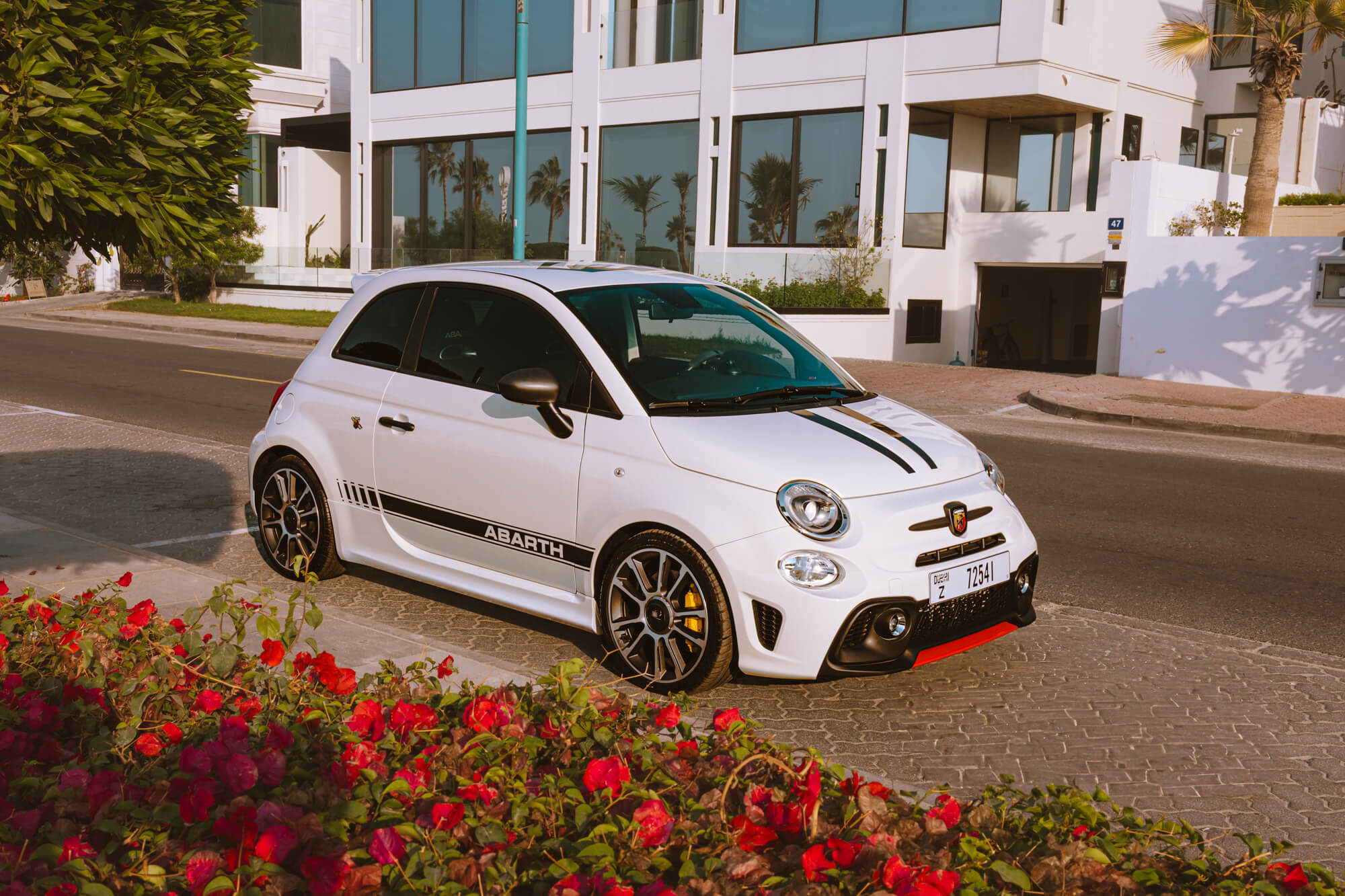 Abarth 695 Turismo White