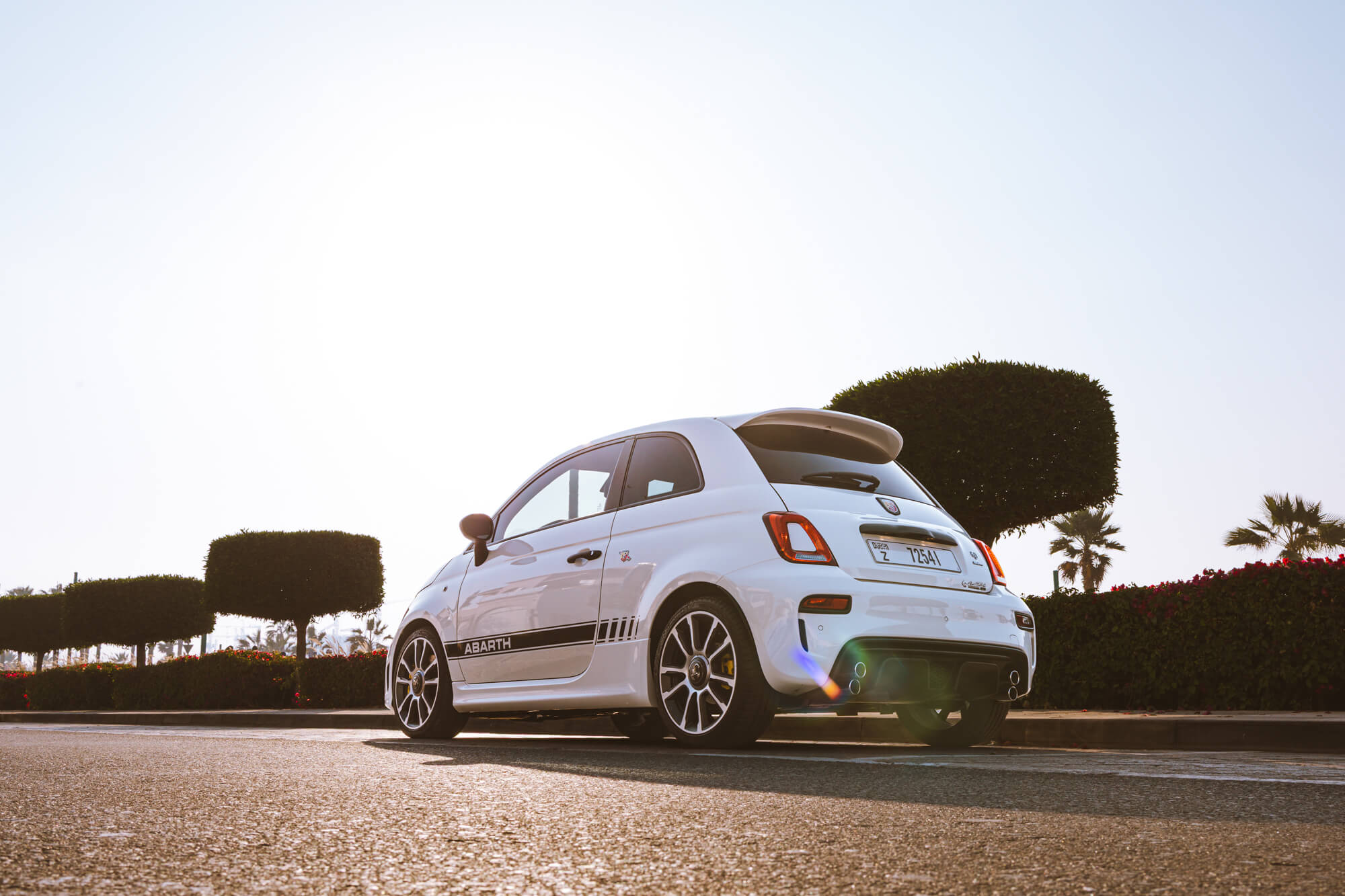 Abarth 695 Turismo White