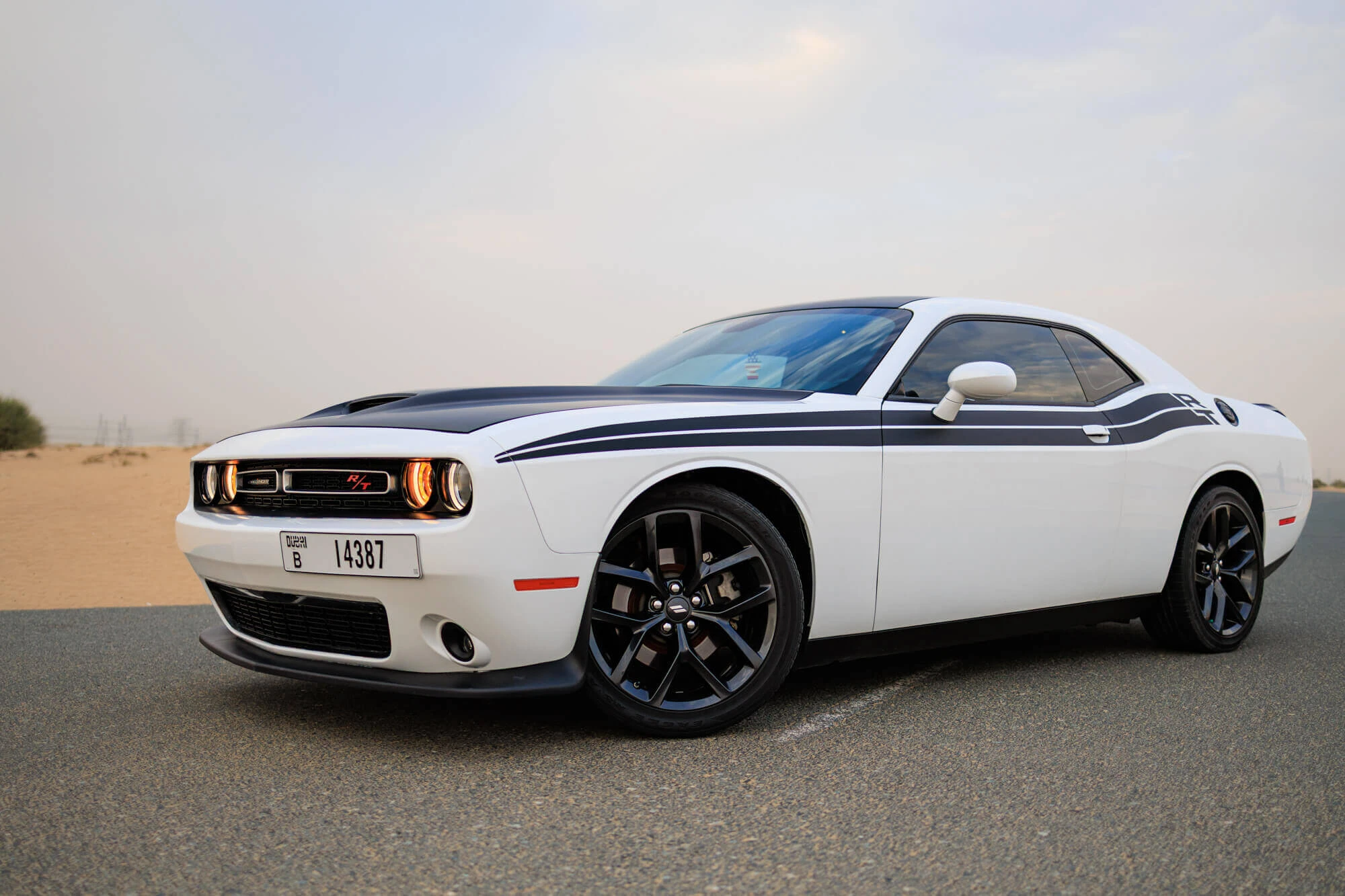 Dodge Challenger R/T Weiß
