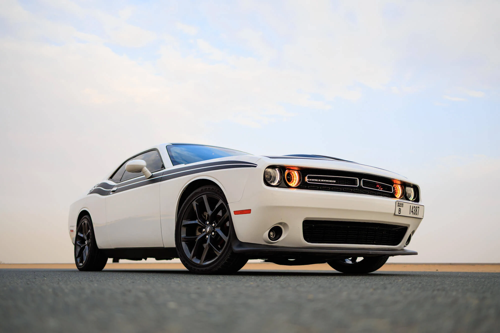 Dodge Challenger R/T Weiß