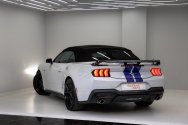 Ford Mustang New Gen Convertible White & Blue Ford Mustang New Gen Convertible White & Blue