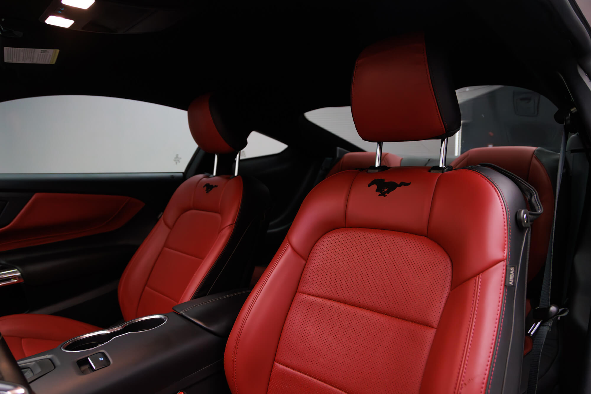 Ford Mustang New Gen белый и черный Ford Mustang New Gen белый и черный
