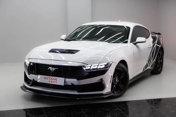 Ford Mustang New Gen Weiß & Schwarz