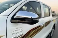 Toyota Hilux לבן Toyota Hilux לבן