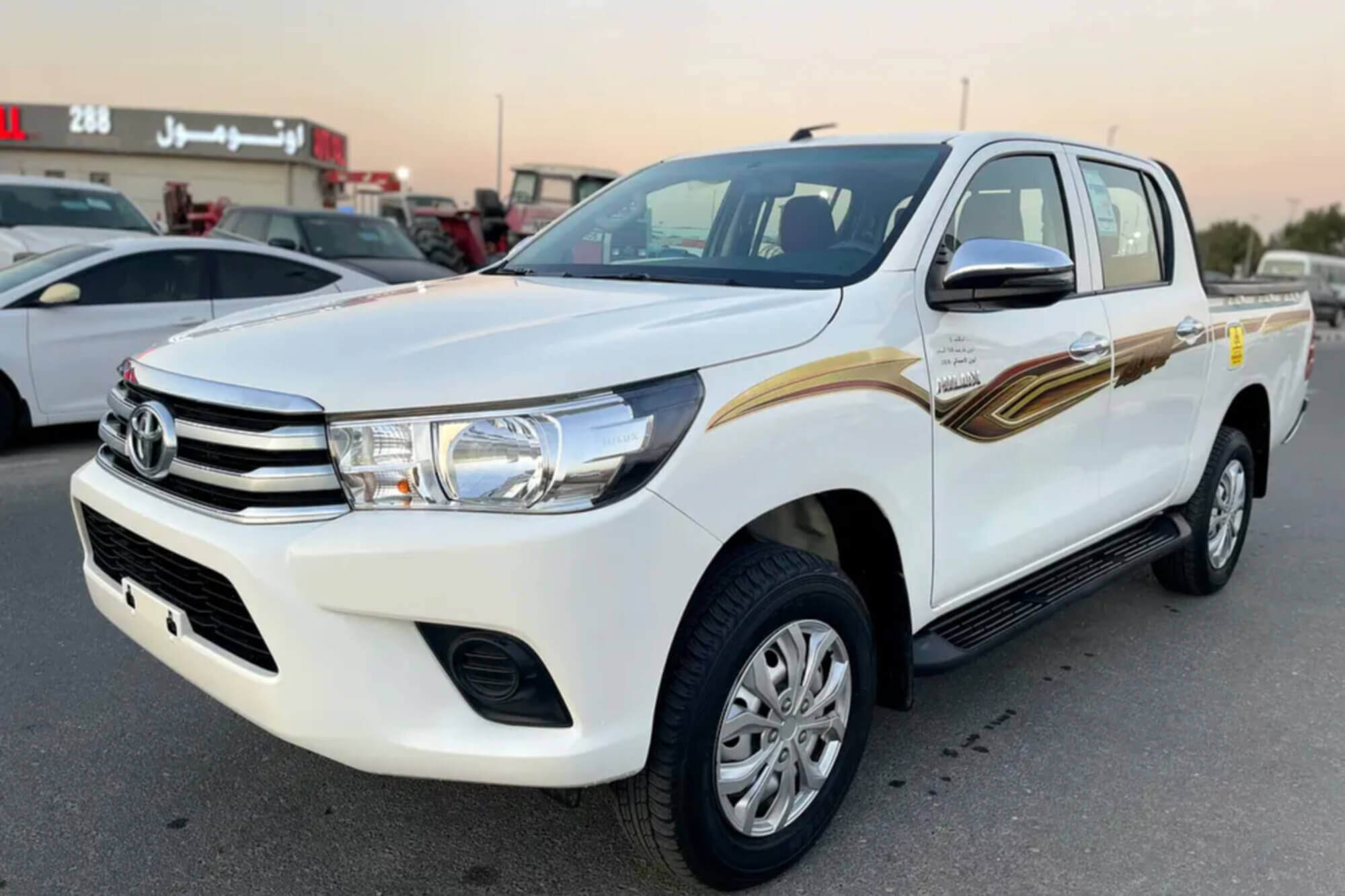 Toyota Hilux White