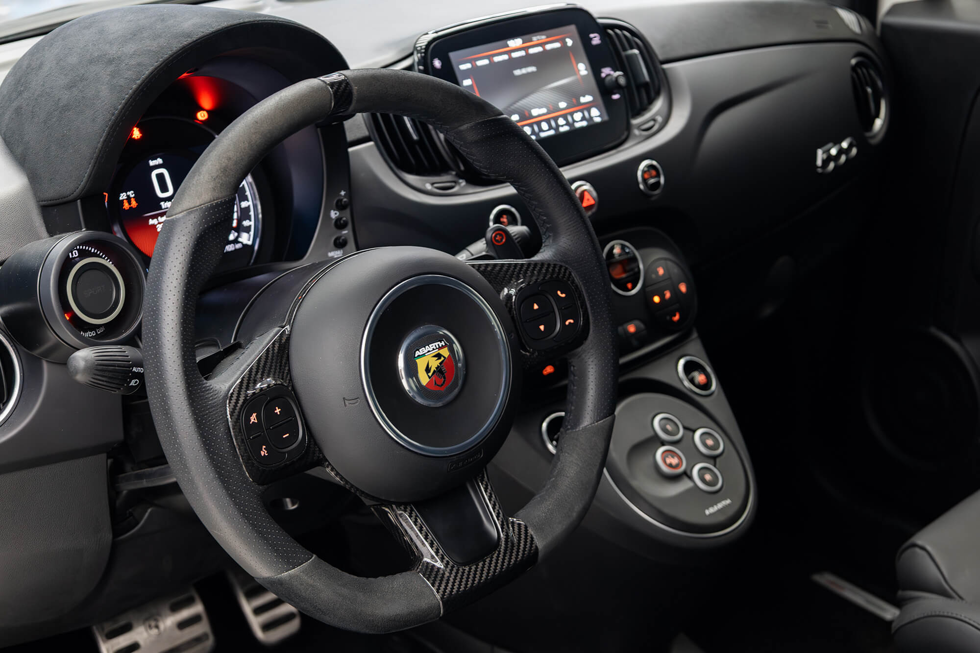 Abarth 695 Turismo White