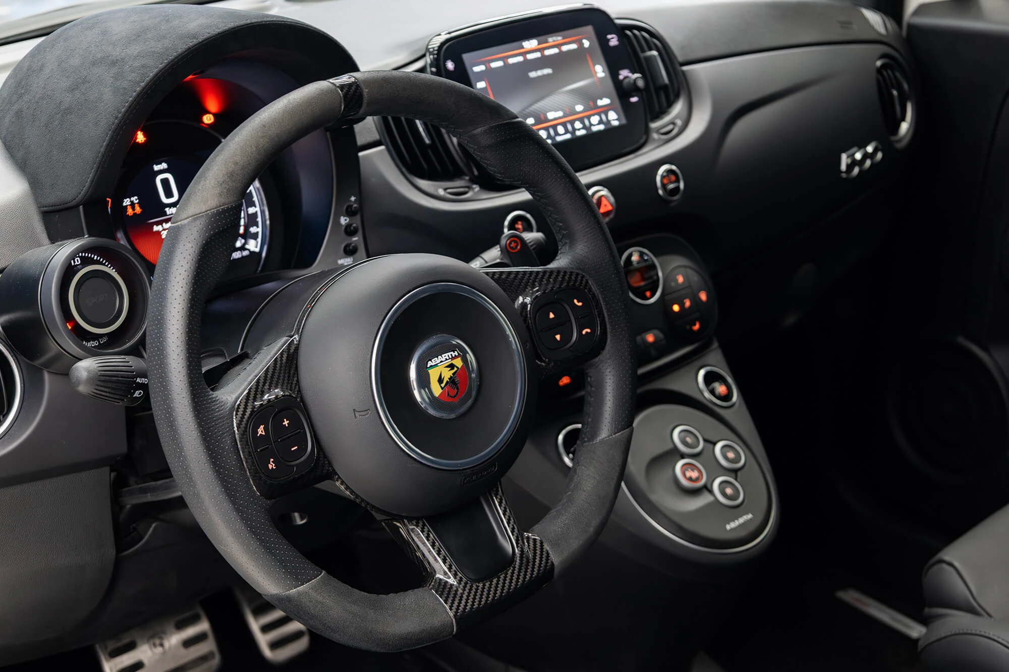 Abarth 695 Turismo White
