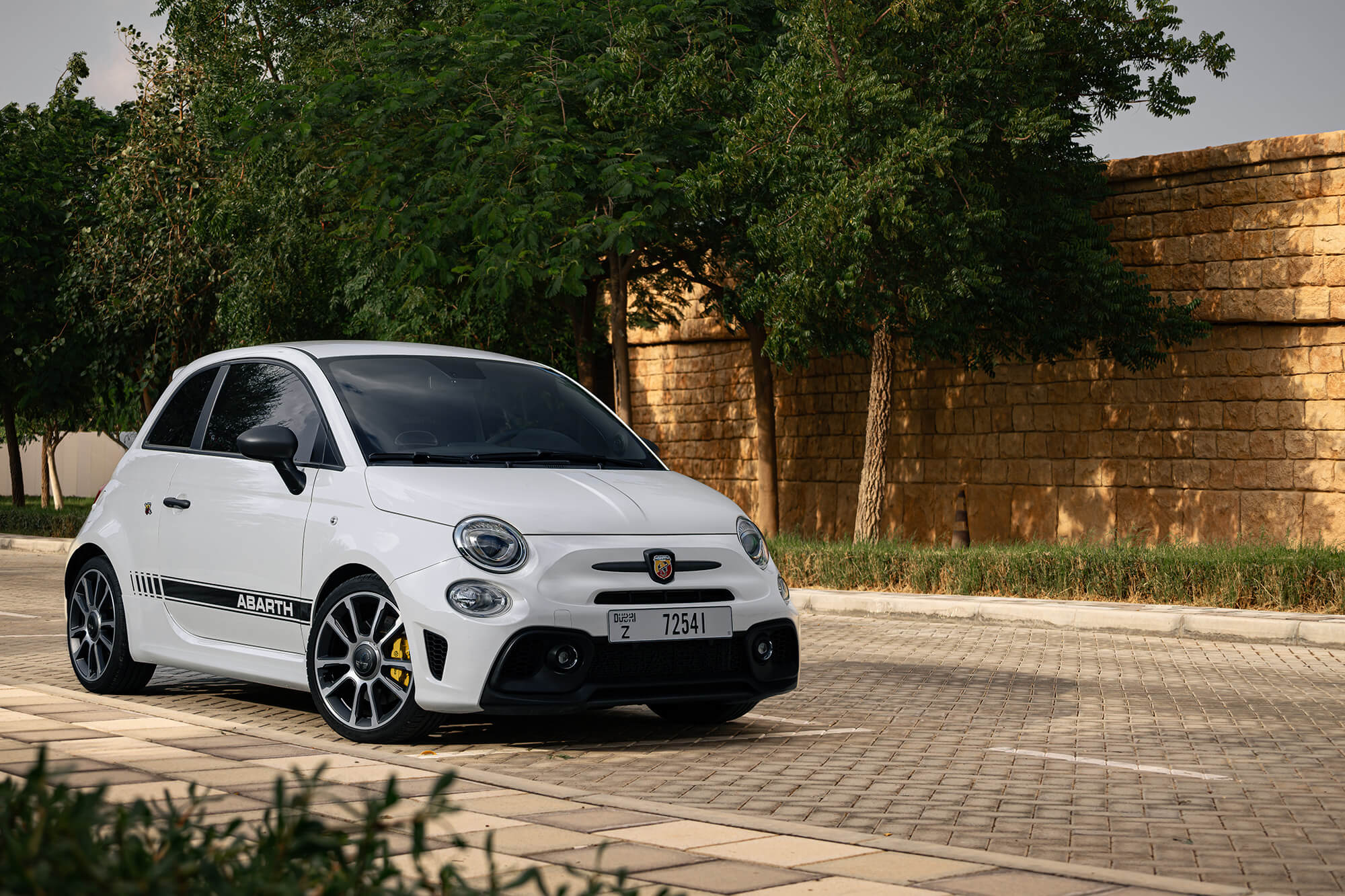 Abarth 695 Turismo White