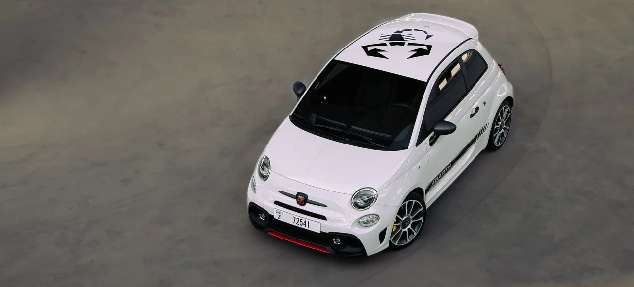 Abarth 695 Turismo Weiß