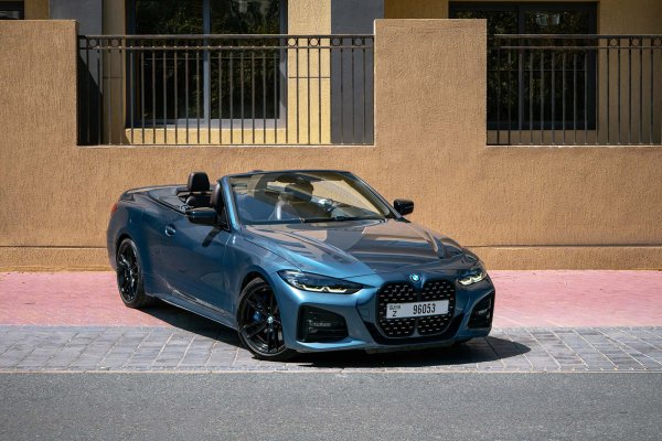 BMW 430 Cabrio Blu