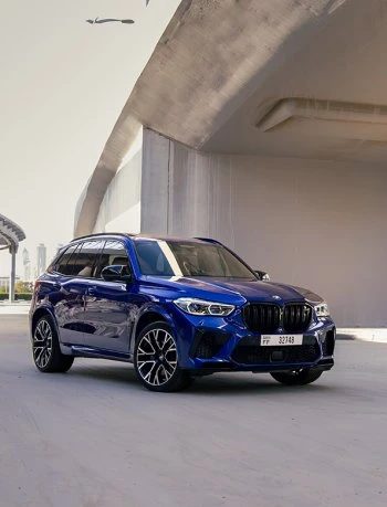 بي إم دبليو X5M Competition Blue