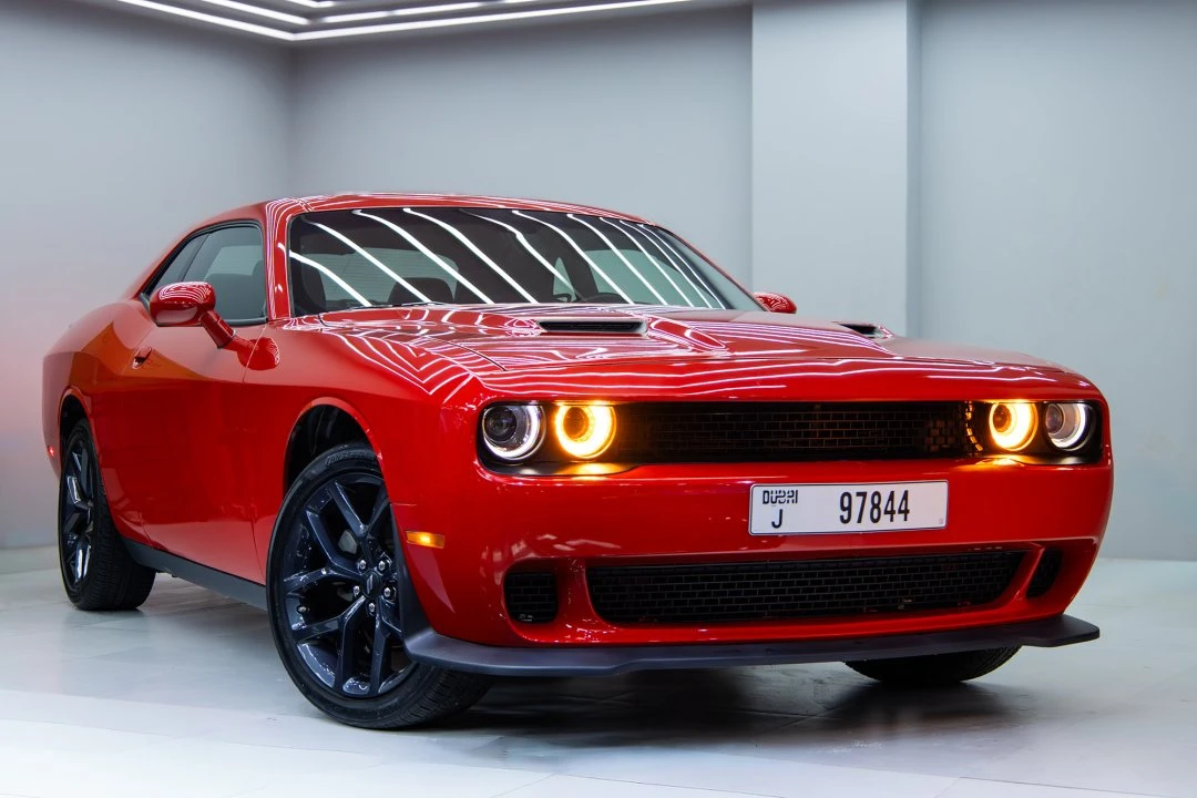 Dodge Challenger rød