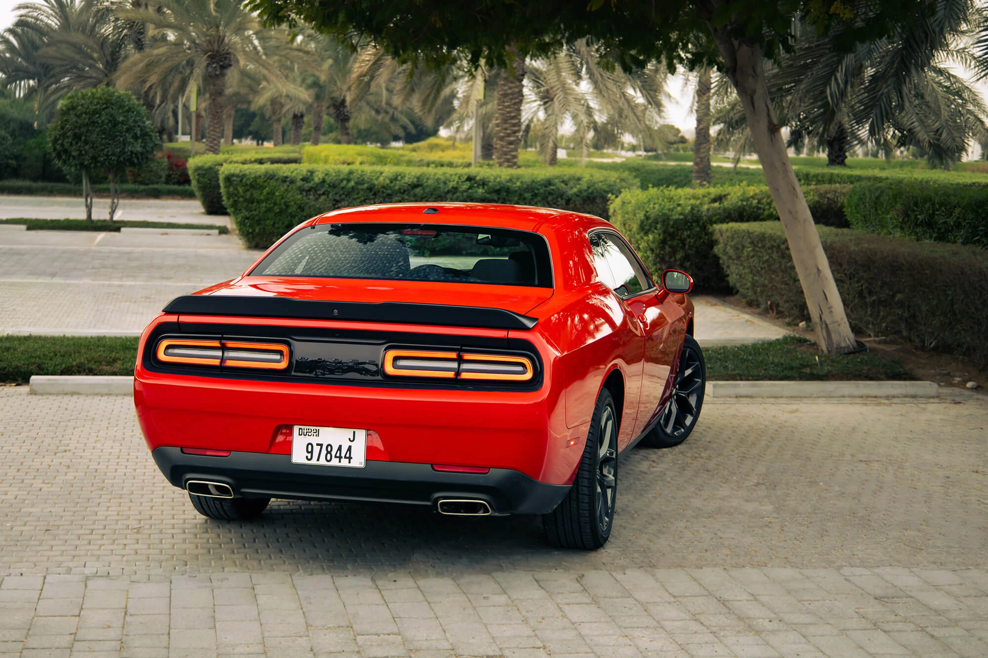 Dodge Challenger אדום Dodge Challenger אדום