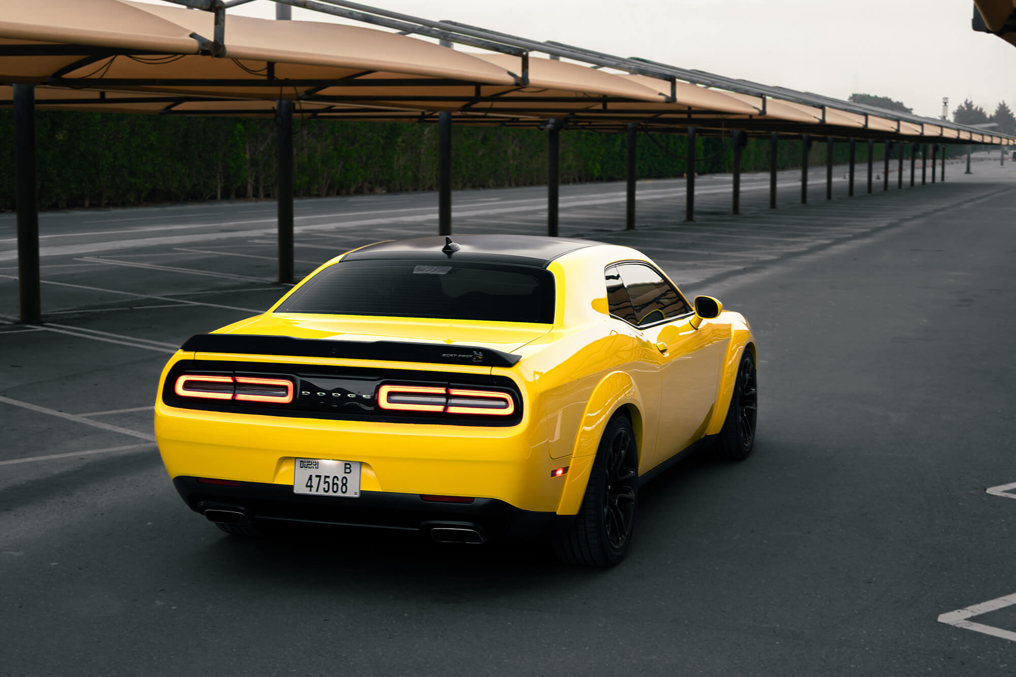 Dodge Challenger R/T Scat Pack Yellow