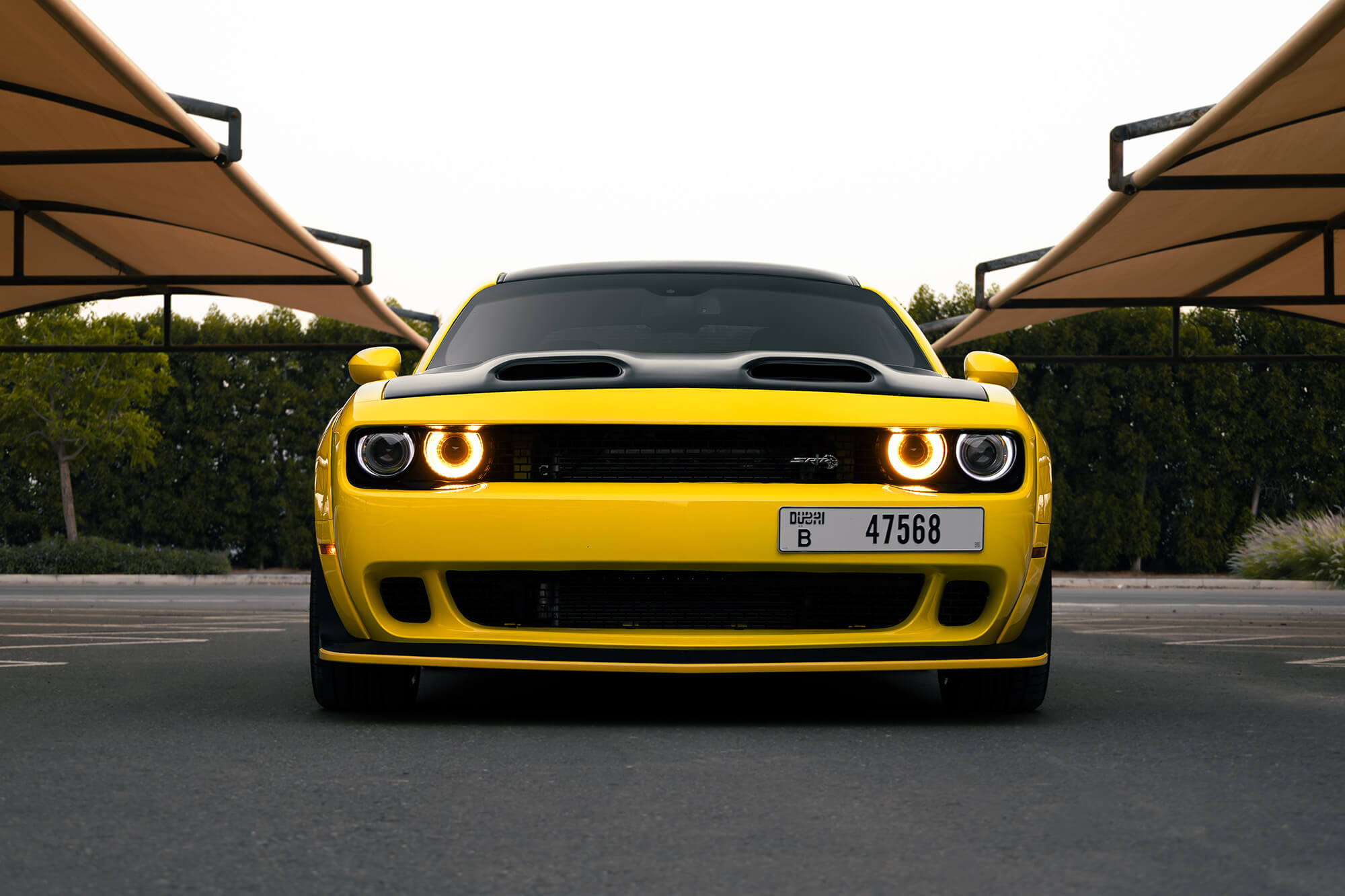 Dodge Challenger R/T Scat Pack Yellow