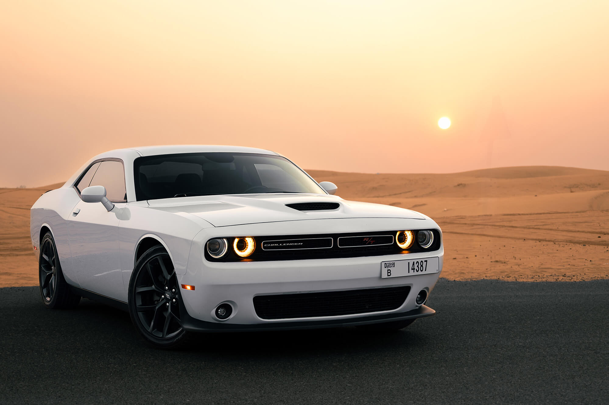 Dodge Challenger R/T  White