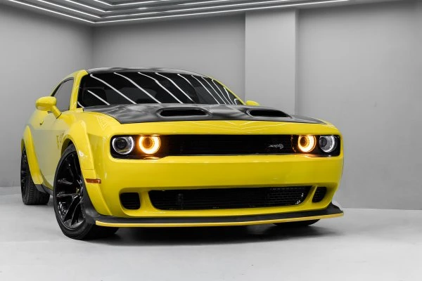 Dodge Challenger R/T Scat Pack Yellow Dodge Challenger R/T Scat Pack Yellow