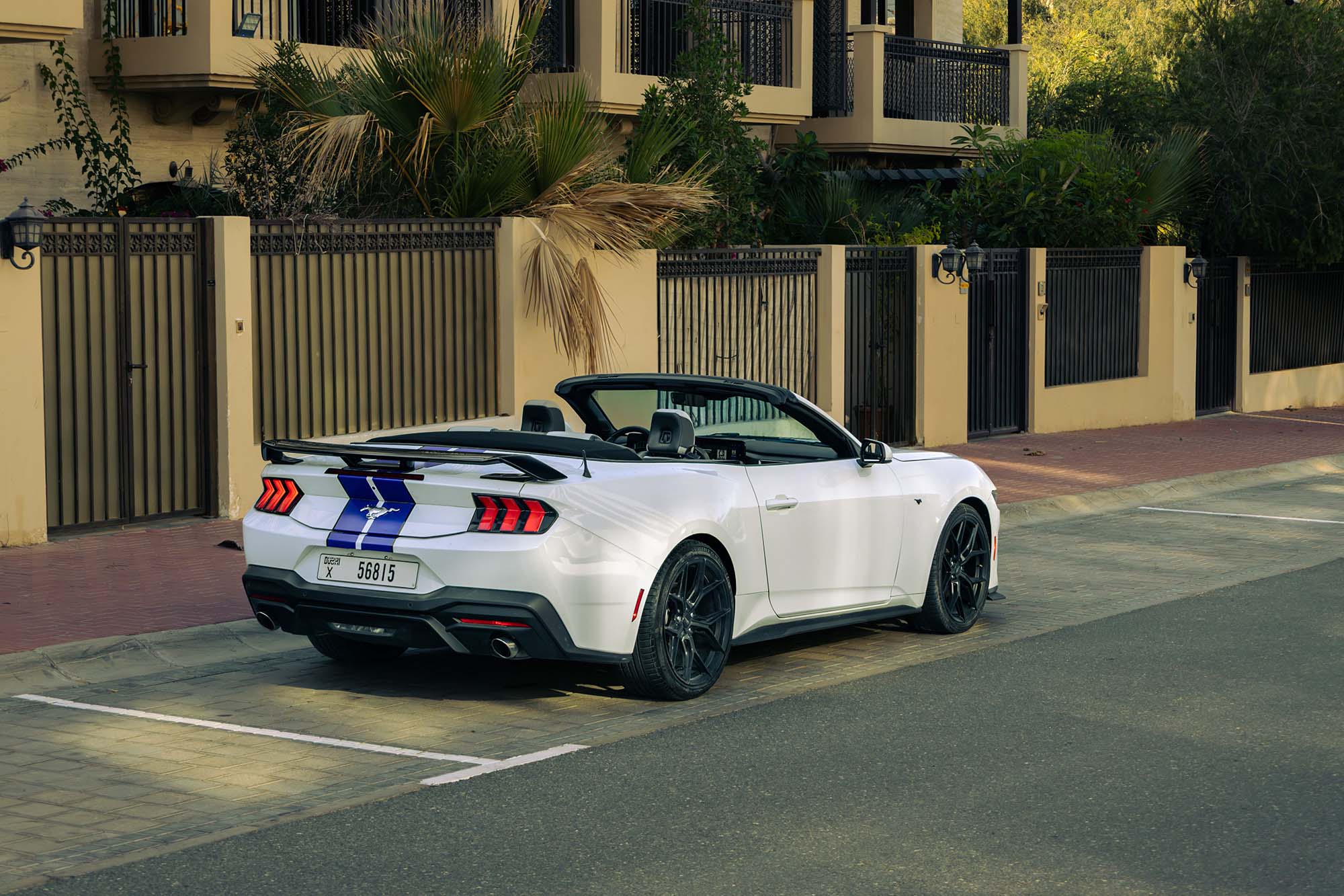 Ford Mustang New Gen Convertible White & Blue
