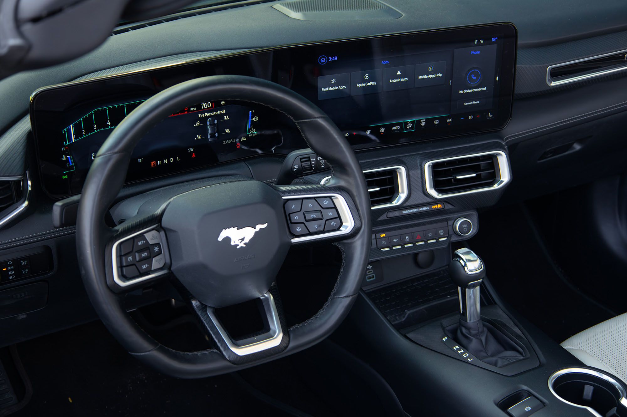 Ford Mustang New Gen Convertible White & Blue