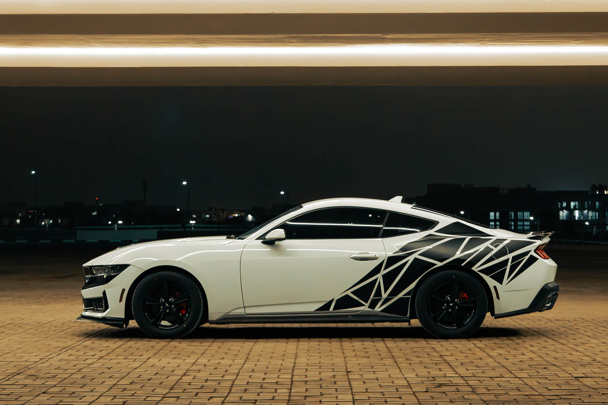 Ford Mustang New Gen White & Black
