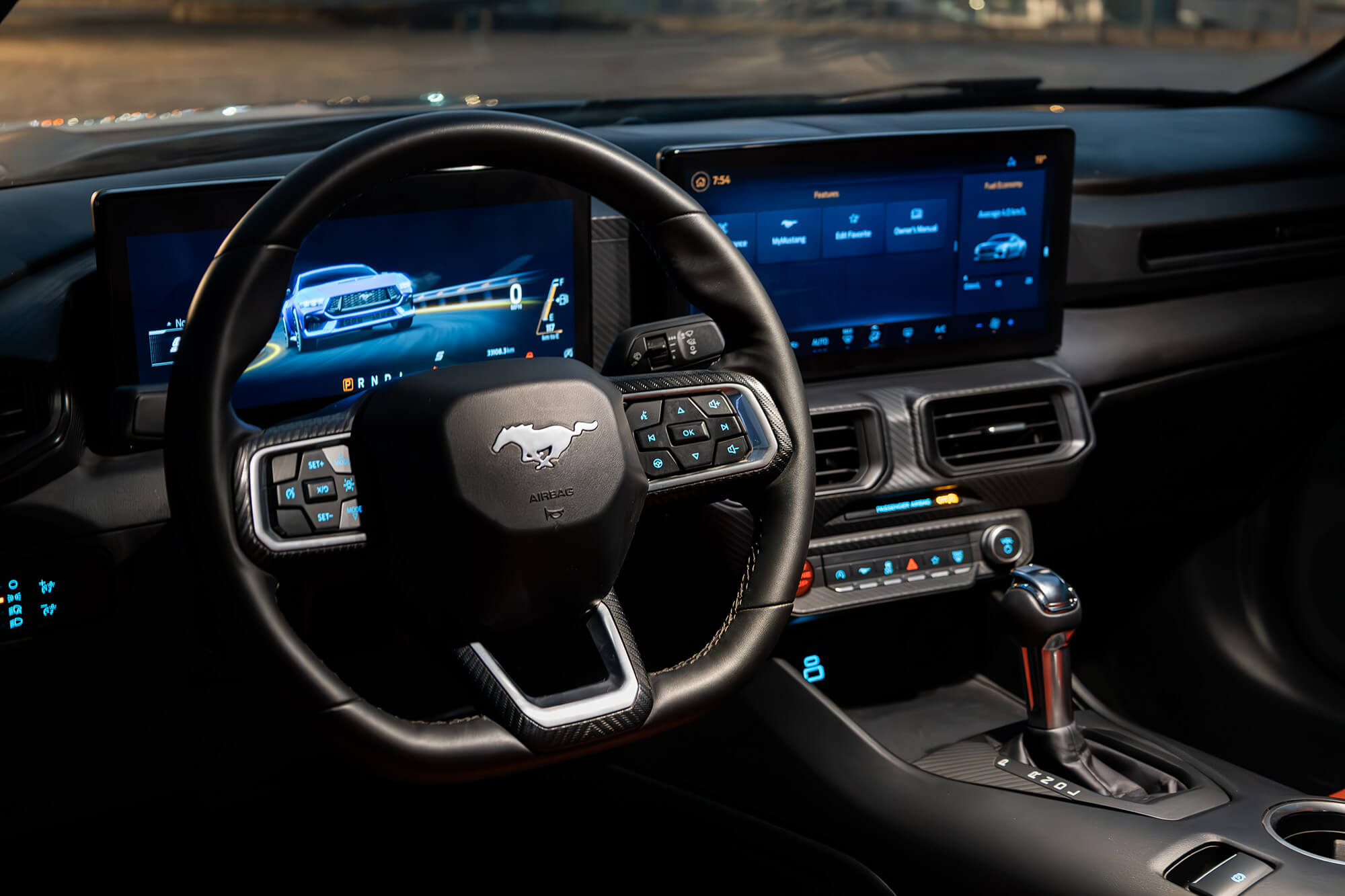 Ford Mustang New Gen White & Black