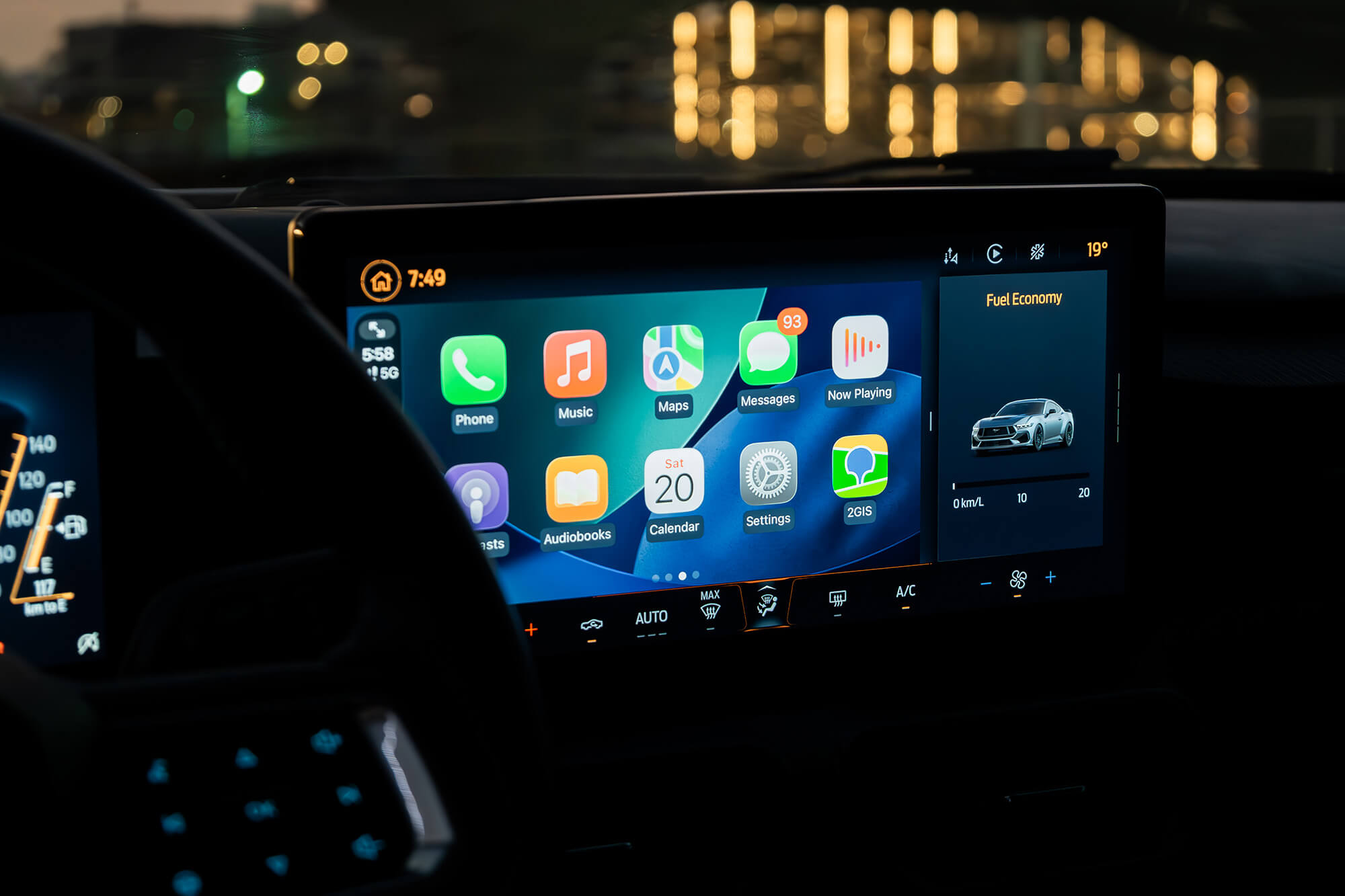 Ford Mustang New Gen White & Black