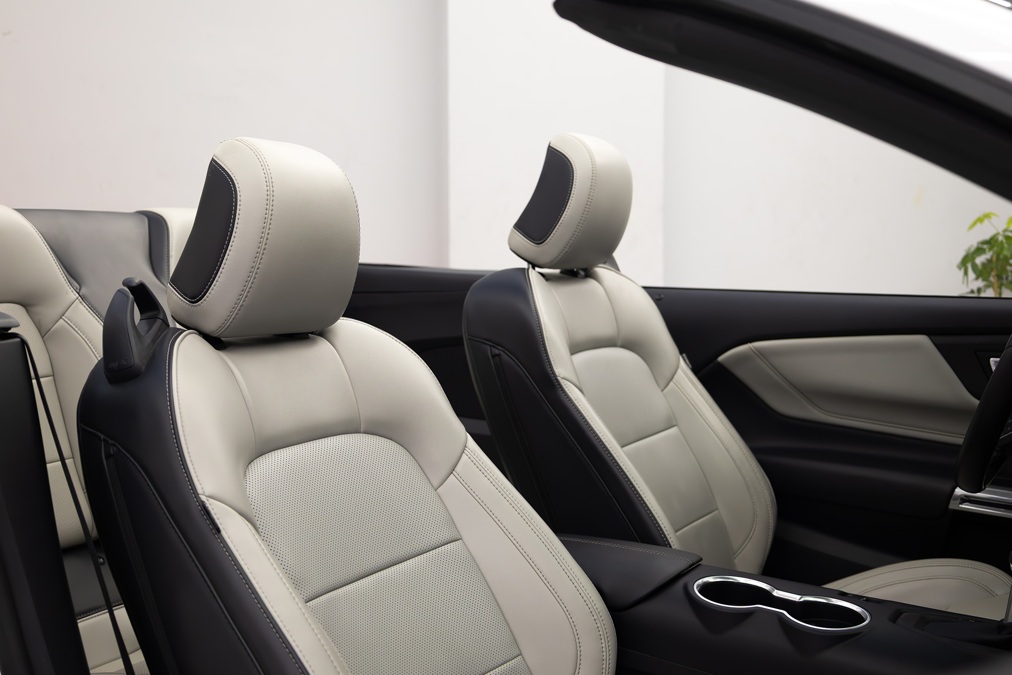 Ford Mustang New Gen Convertible White & Blue