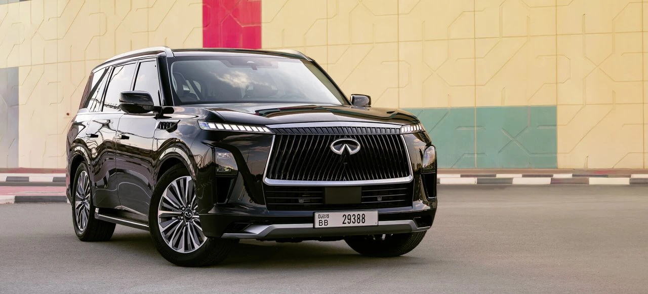 Infiniti QX80 Neue Generation Schwarz