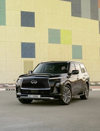 Infiniti QX80 Neue Generation Schwarz
