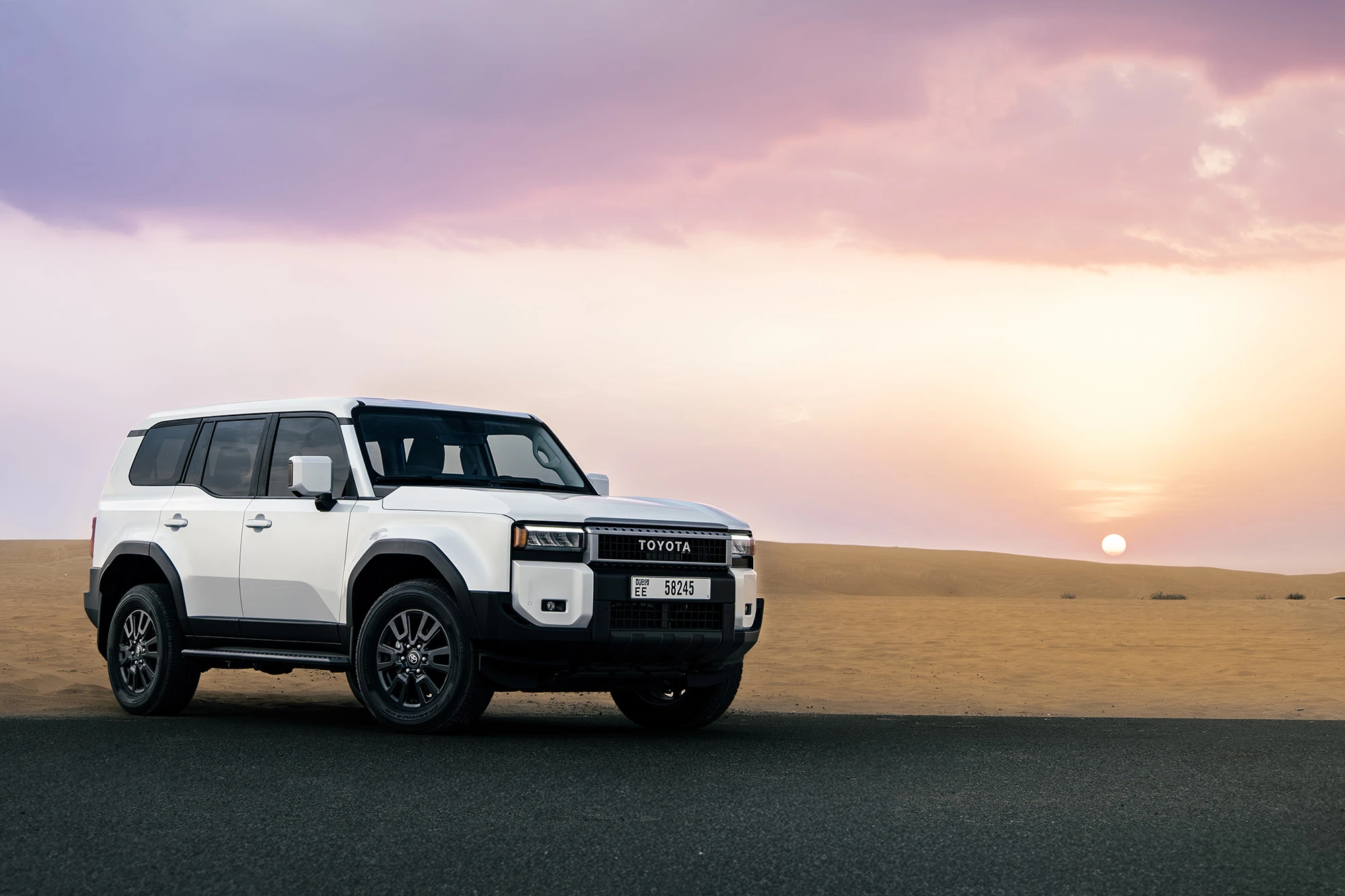 Toyota Prado 250 New Gen Bianco