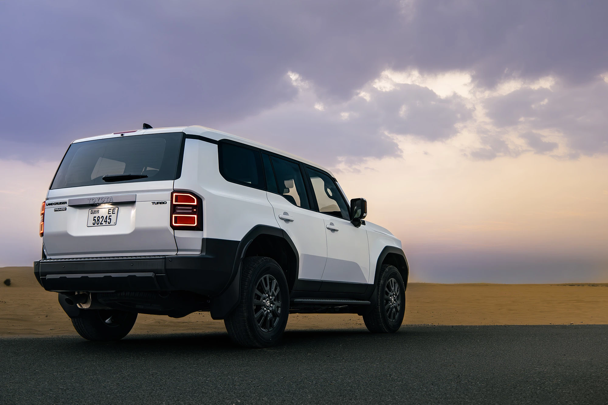 Toyota Prado 250 New Gen Bianco