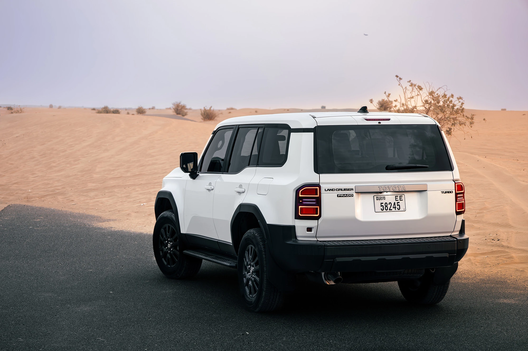 Toyota Prado 250 New Gen Hvid Toyota Prado 250 New Gen Hvid