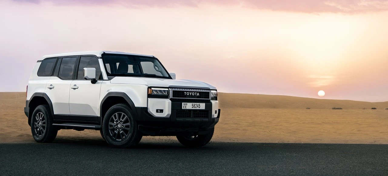 丰田普拉多 250 新一代白色