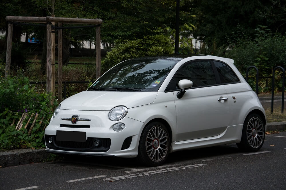 Fiat 500 no Dubai