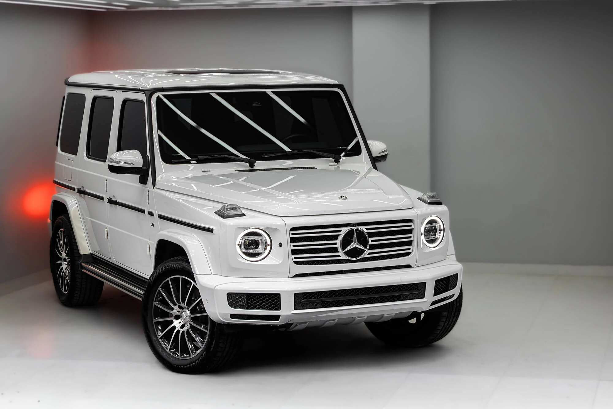 Mercedes G-Klasse 500 Hvid