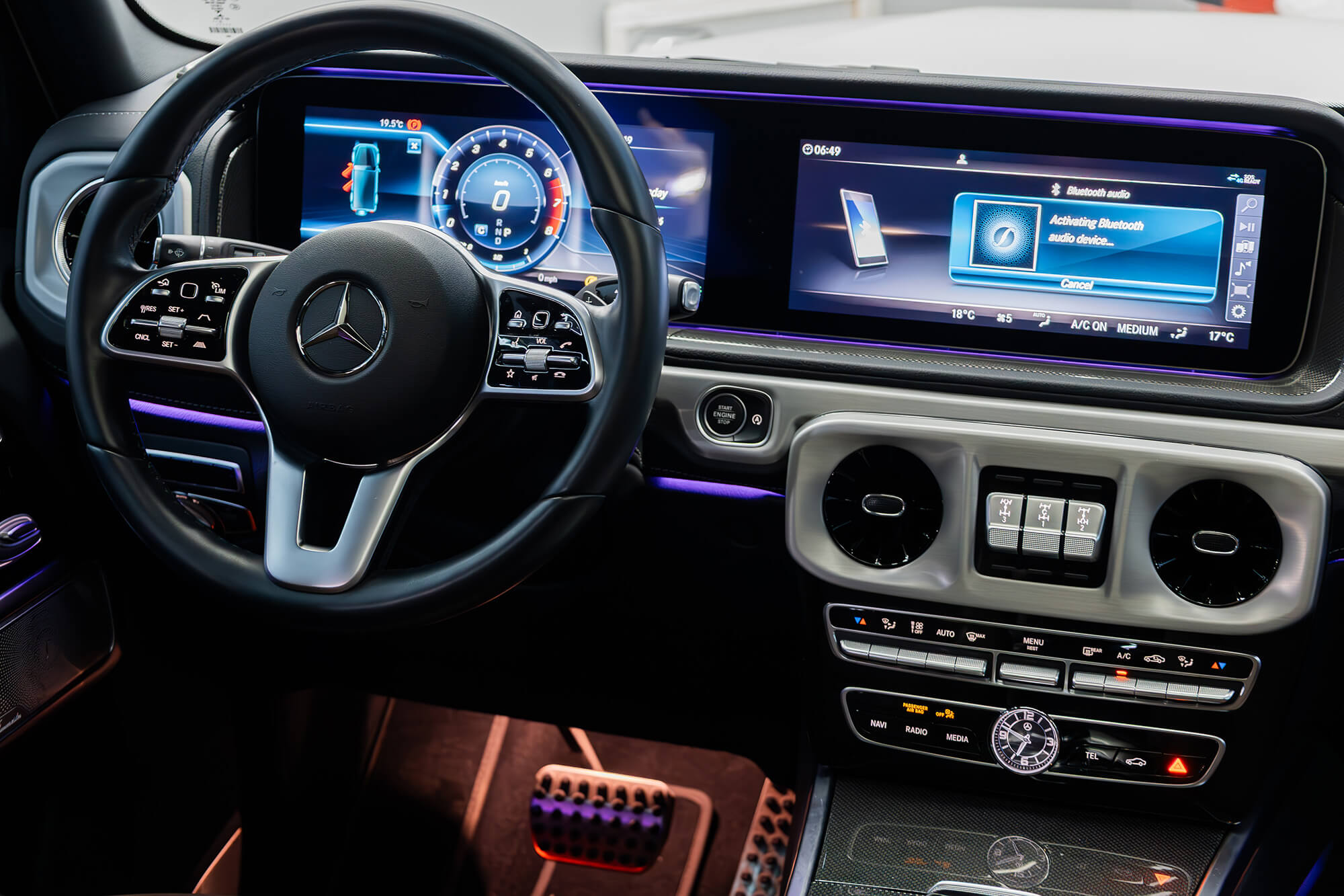 Mercedes G-Class 500 White