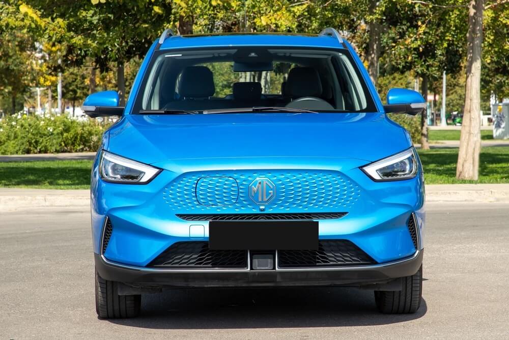 MG ZS Blue