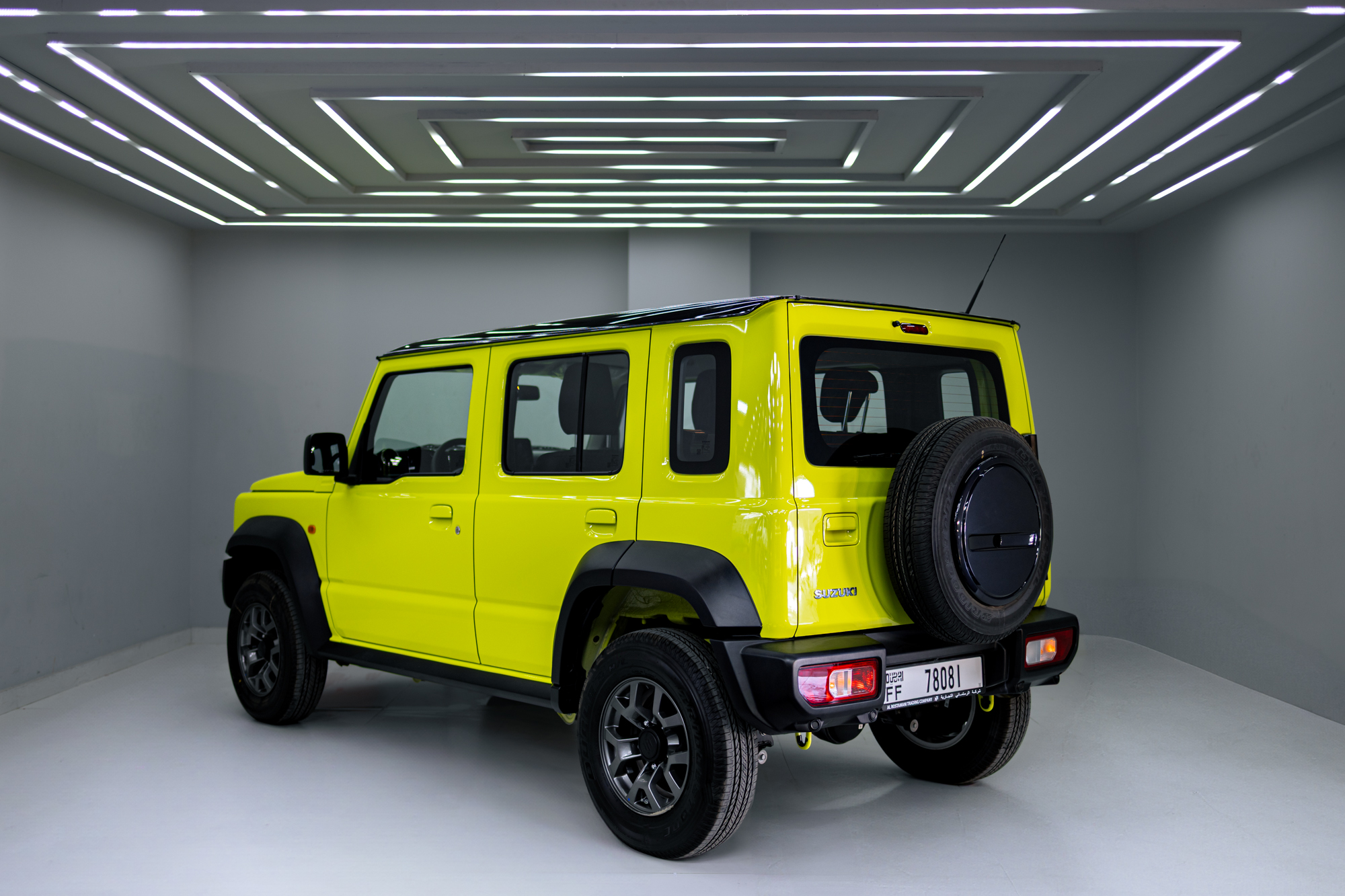 Suzuki Jimny Yellow Black