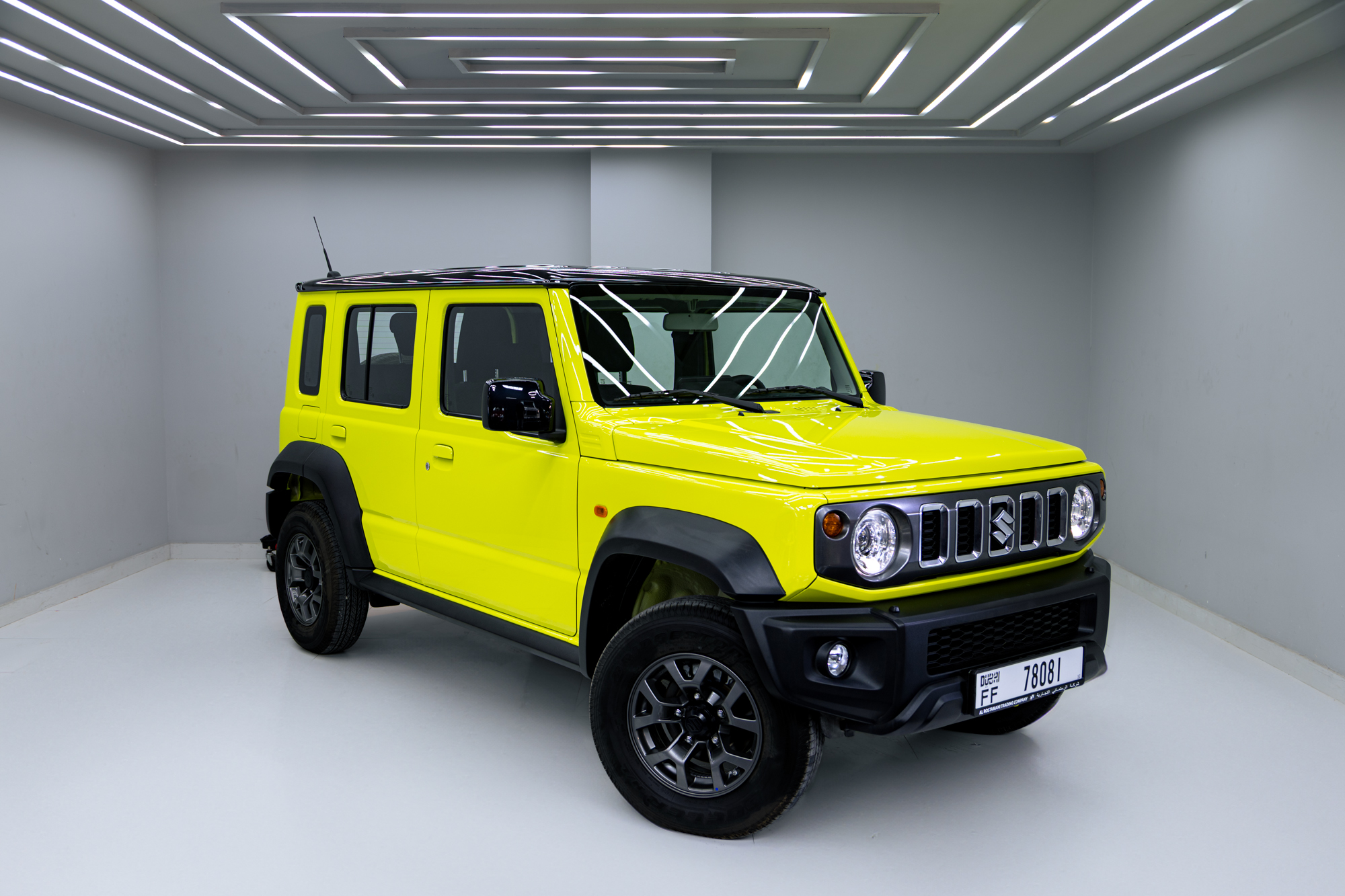 Suzuki Jimny Yellow Black