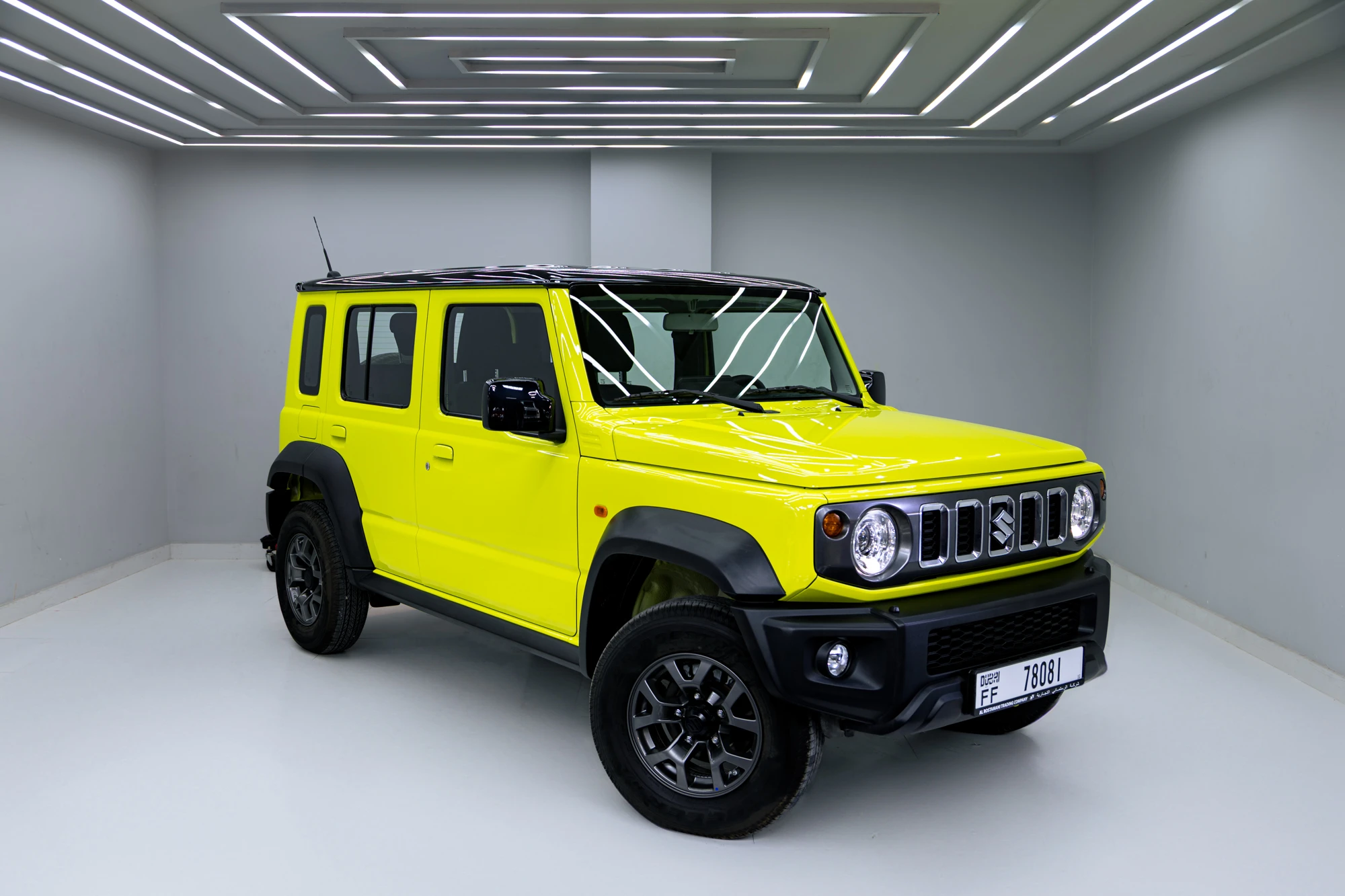 Suzuki Jimny Amarillo Negro