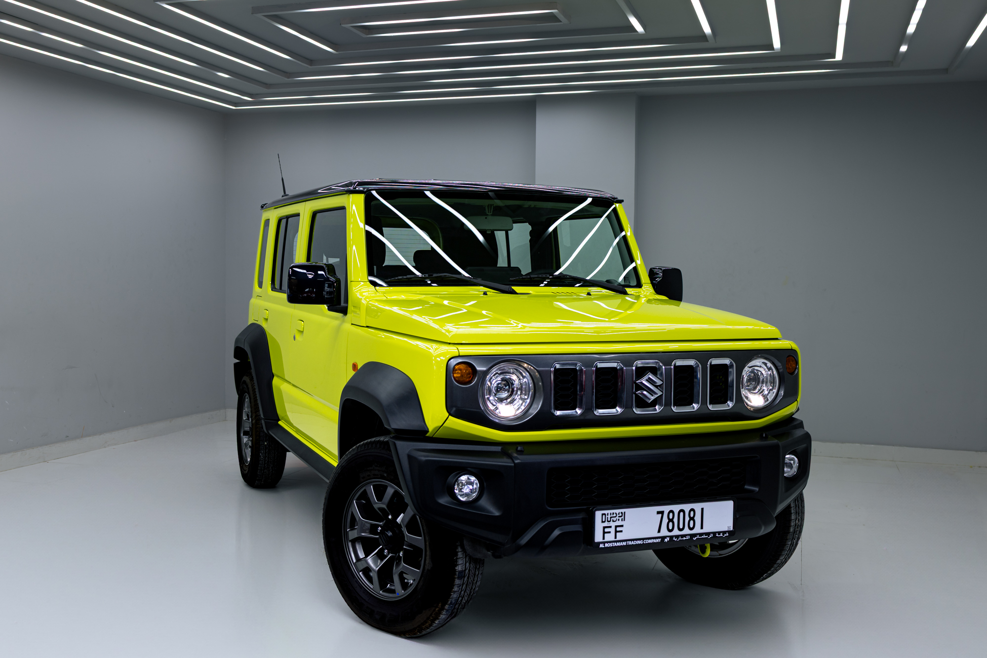 Suzuki Jimny Yellow Black