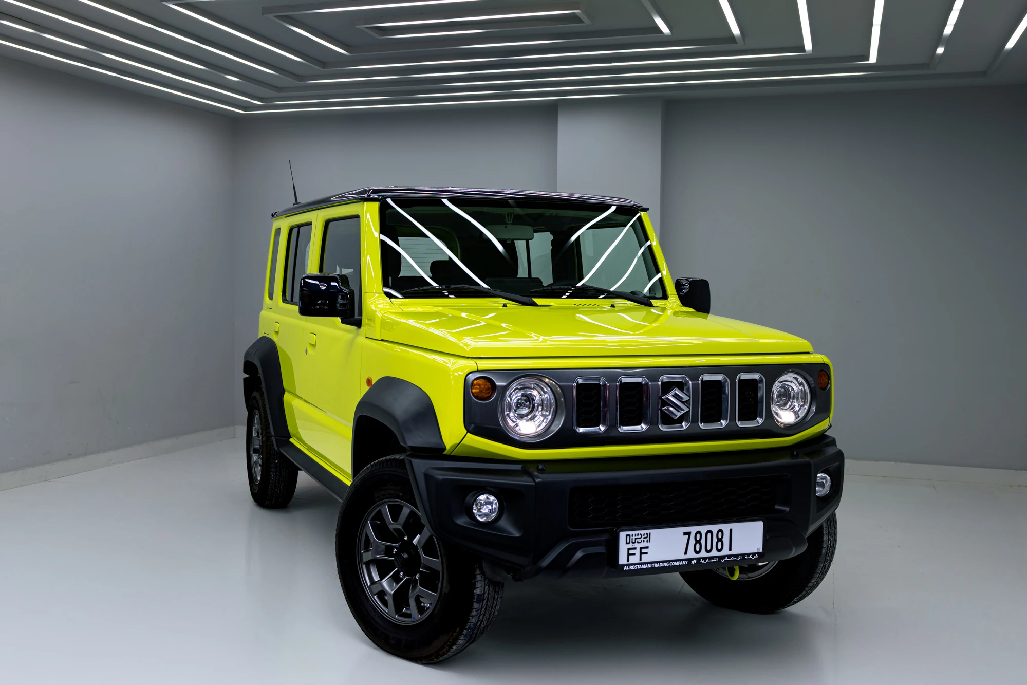 Suzuki Jimny Amarillo Negro