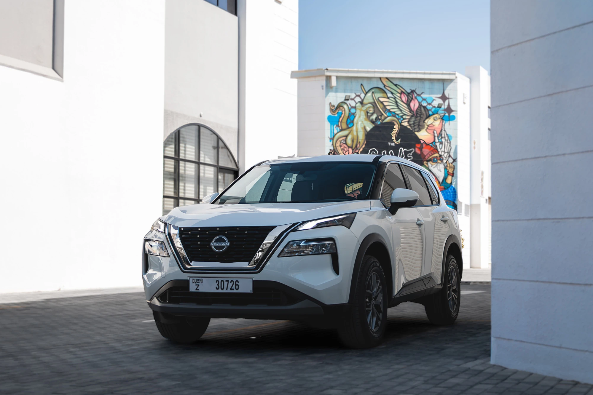Nissan X-Trail hvid Nissan X-Trail hvid
