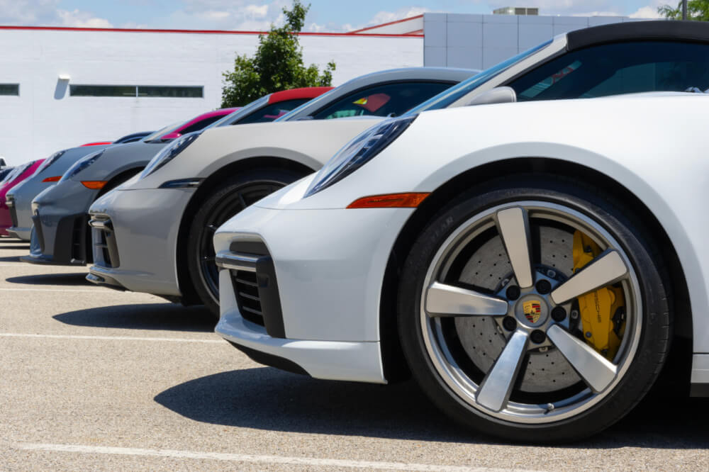 Porsche park yerinde